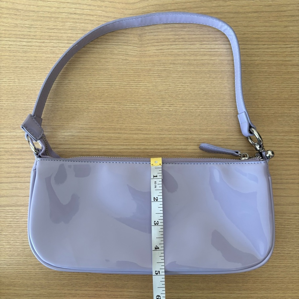Urban Outfitters Purple Vegan Leather Shoulder Bag Handbag Purse - Picture 4 of 16